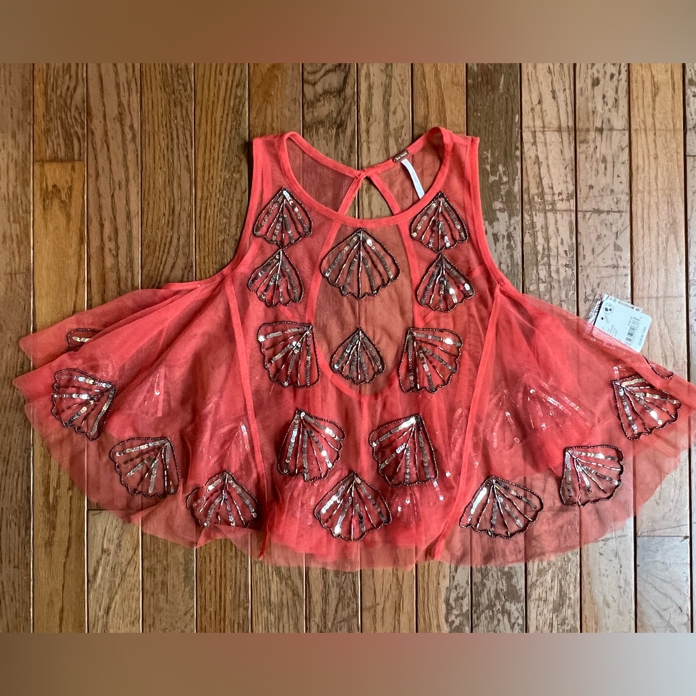 Free People Tulsi Mesh Tank